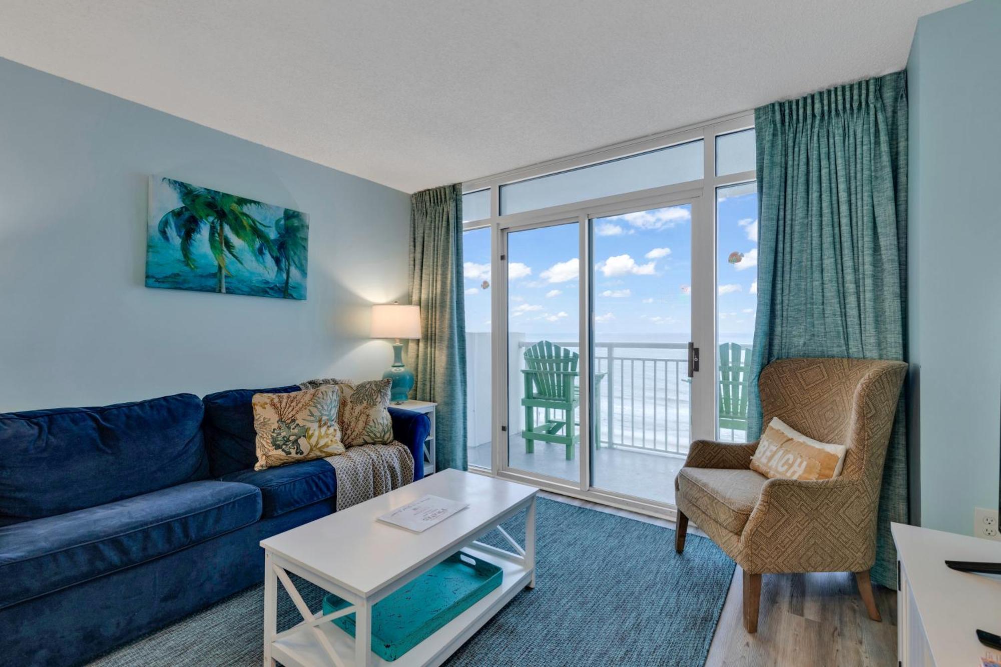 Ocean Front 2Br Elegant Condo In Atlantica Resort 默特尔比奇 外观 照片