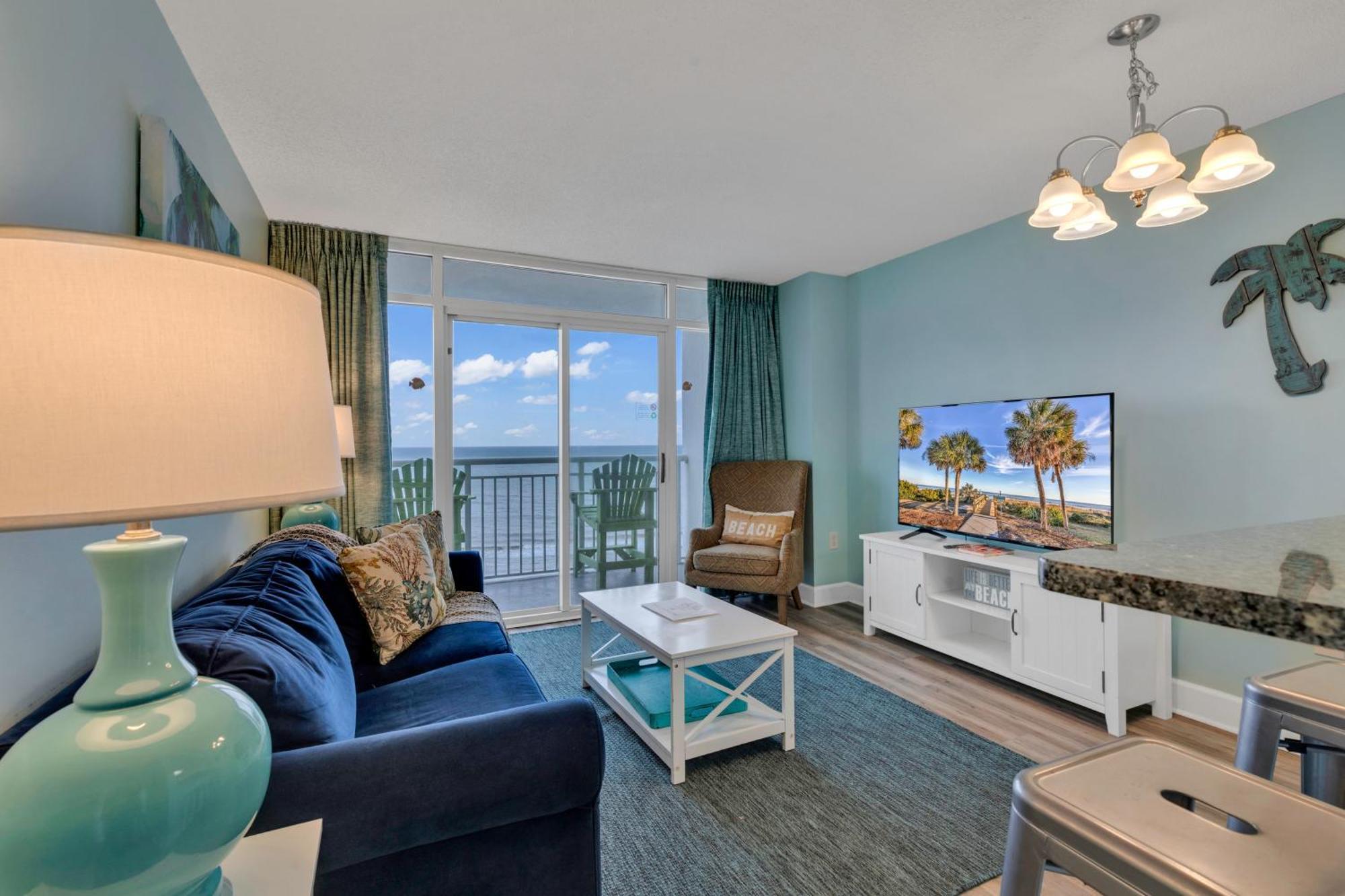 Ocean Front 2Br Elegant Condo In Atlantica Resort 默特尔比奇 外观 照片